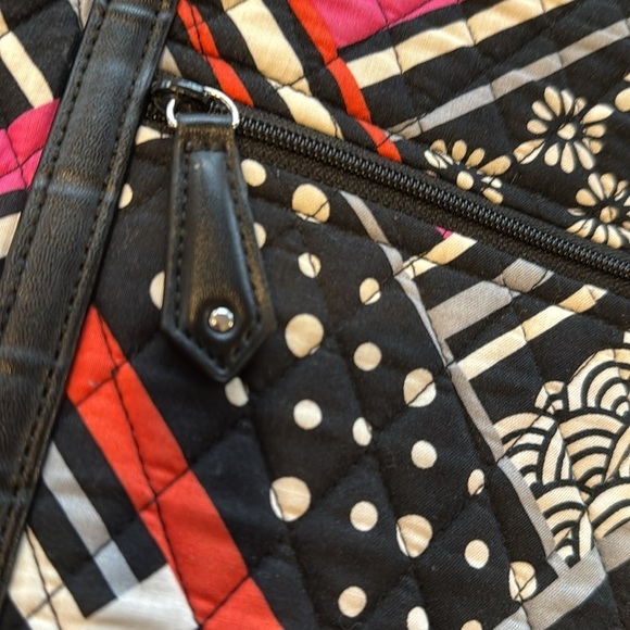 Vera Bradley tote trimmed bag northern lights quilted - Picture 5 of 6